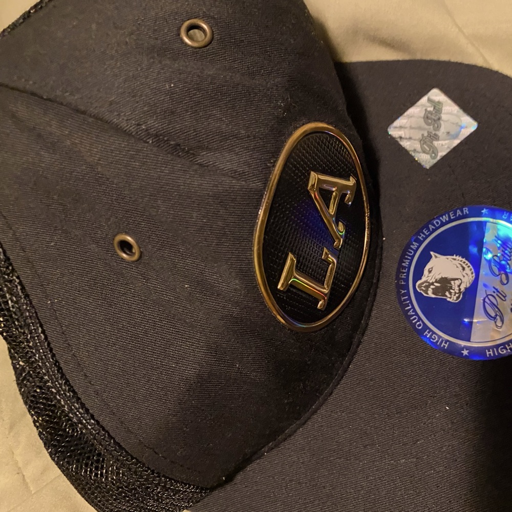 LA Black Snapback Adjustable